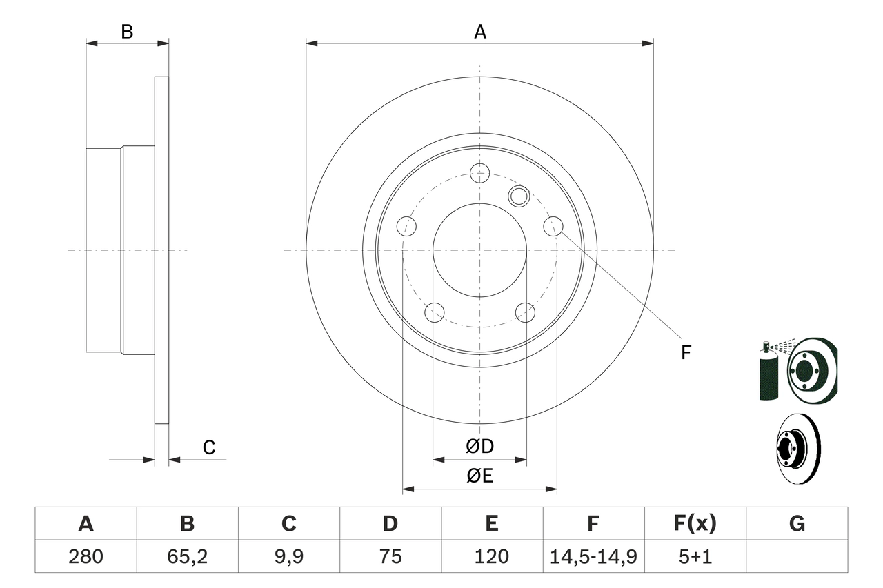 Brake Disc 0 986 479 217