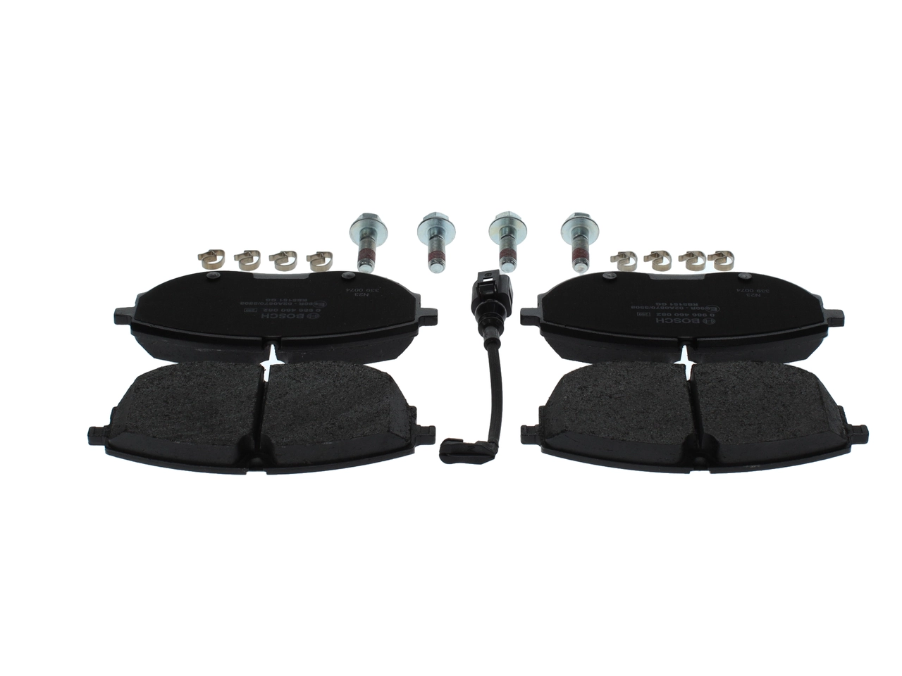 Brake Pad Set, disc brake 0 986 460 082