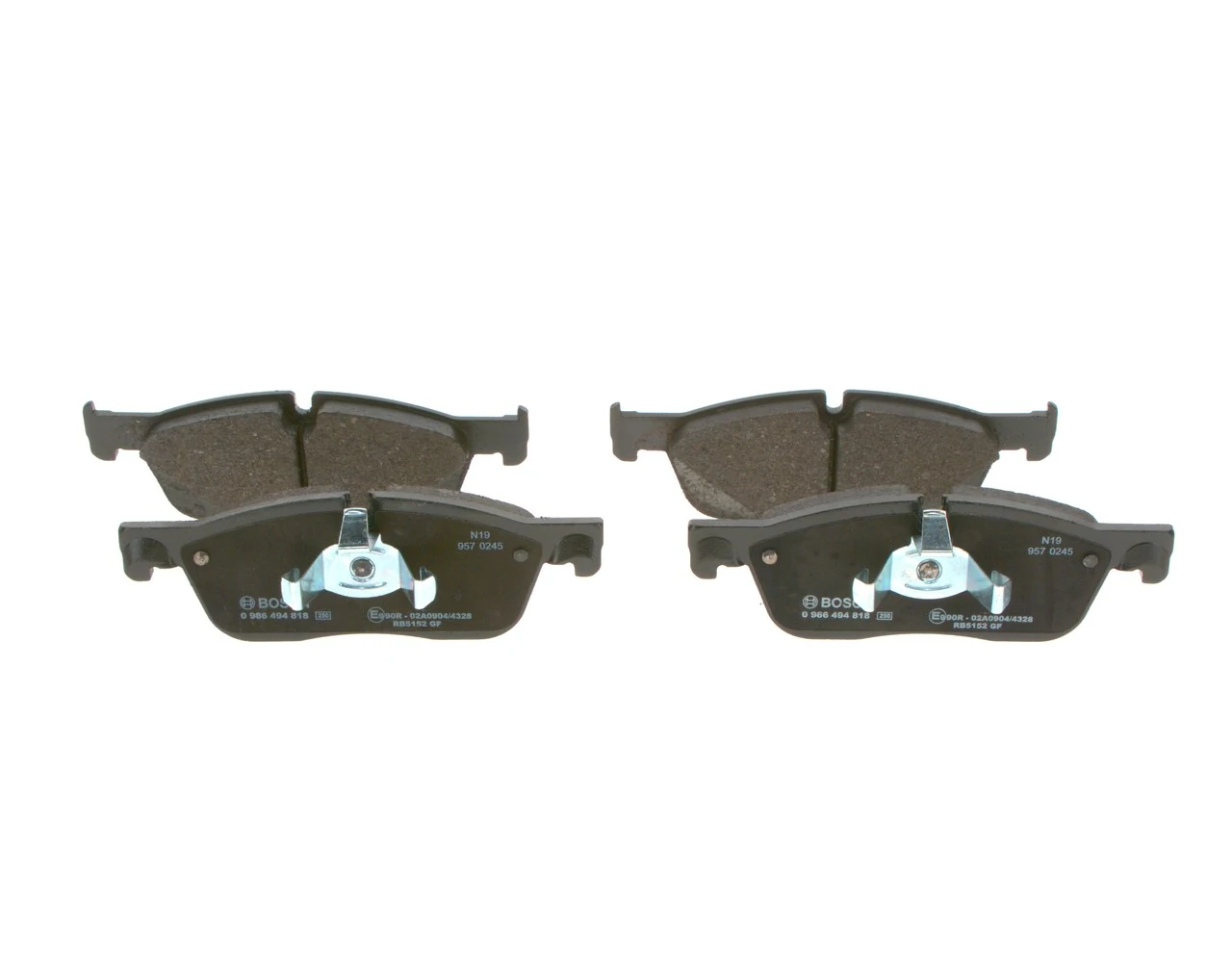 Brake Pad Set, disc brake 0 986 494 818