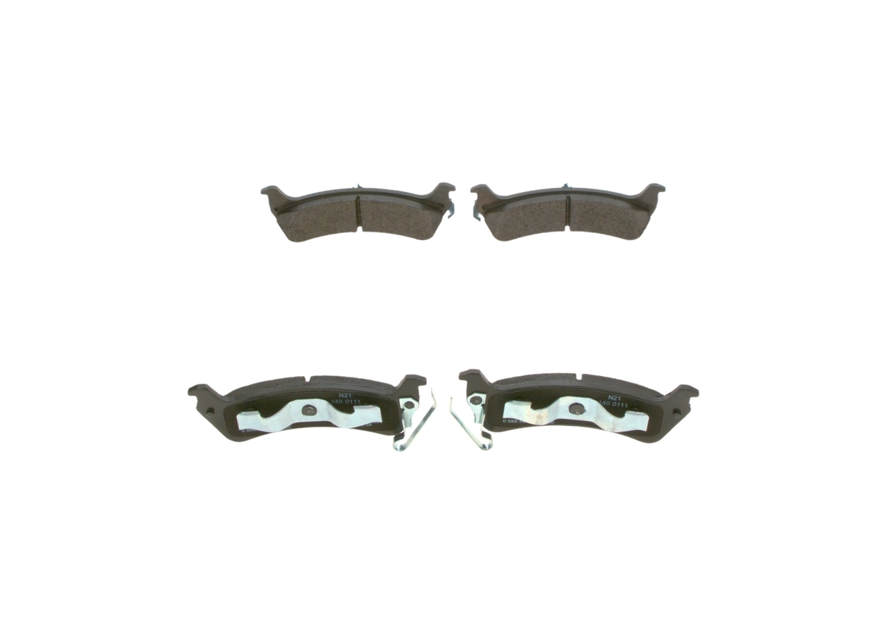 Brake Pad Set, disc brake 0 986 494 348