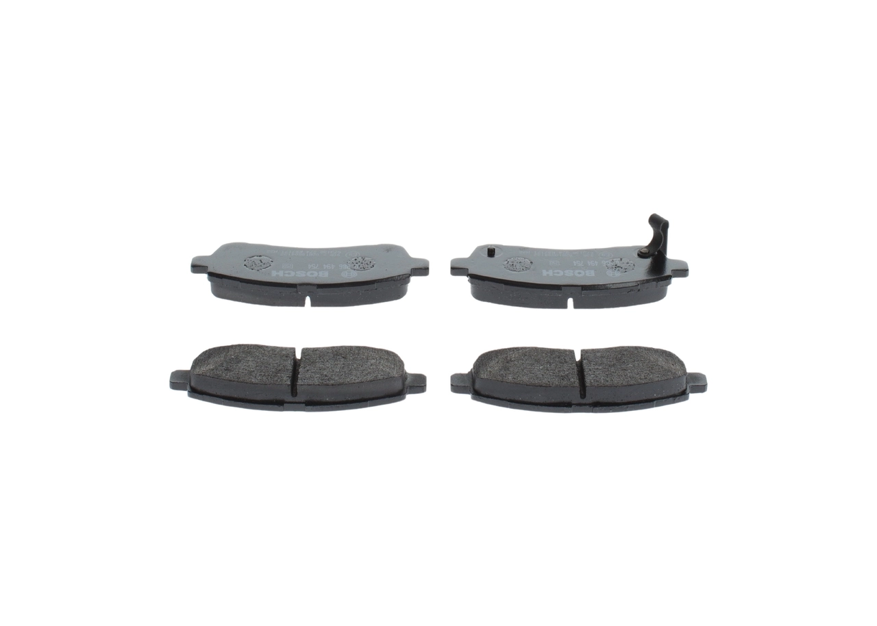 Brake Pad Set, disc brake 0 986 494 754