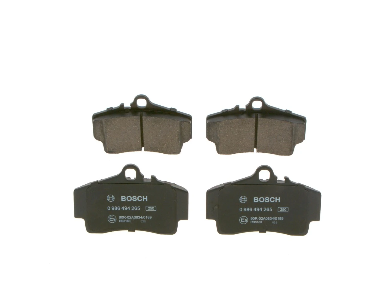 Brake Pad Set, disc brake 0 986 494 265