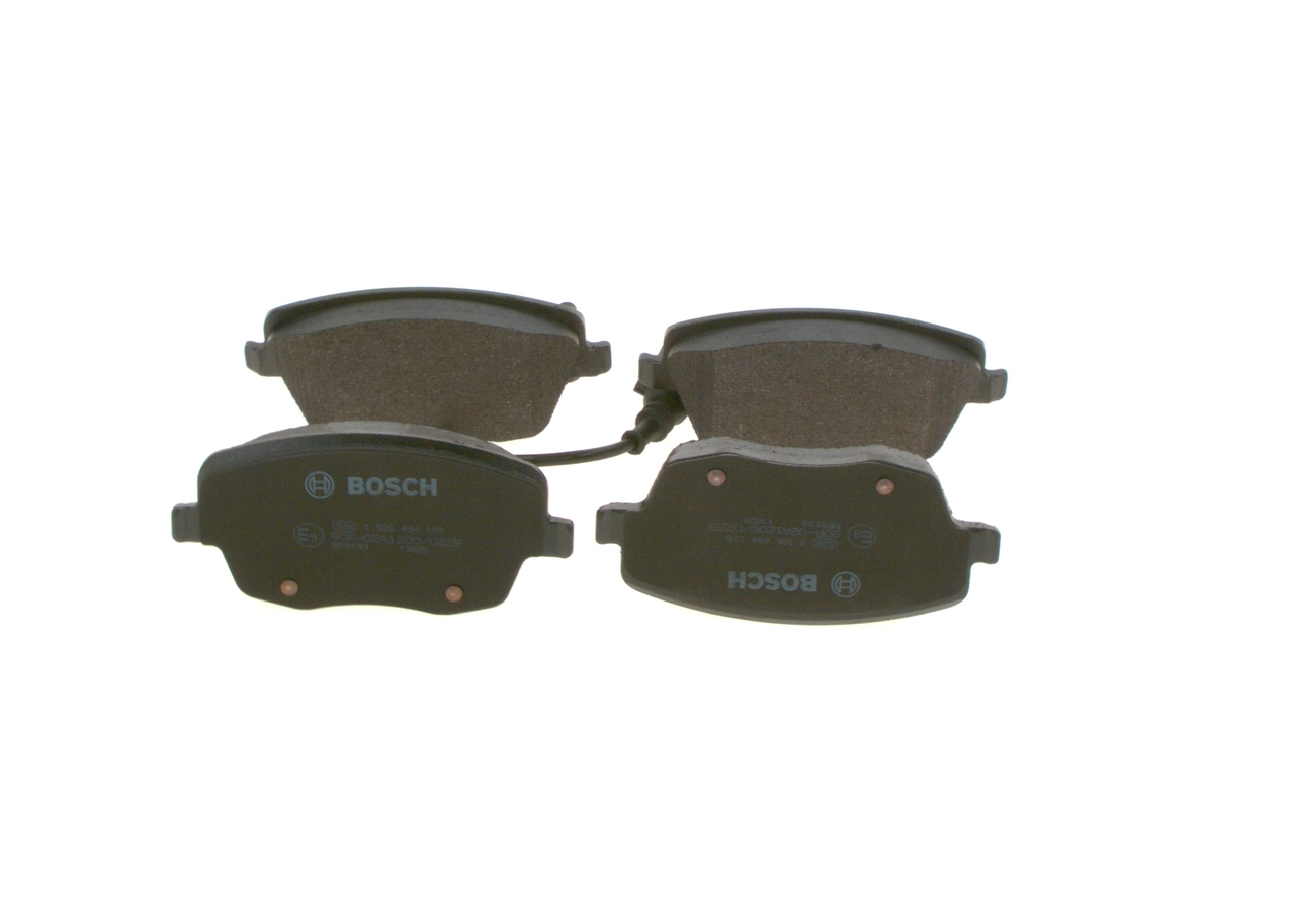 Brake Pad Set, disc brake 0 986 494 105