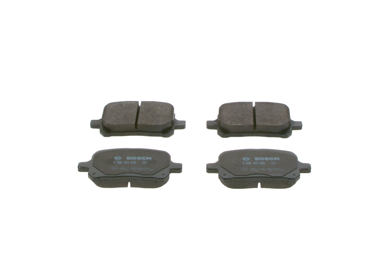 Brake Pad Set, disc brake 0 986 424 639