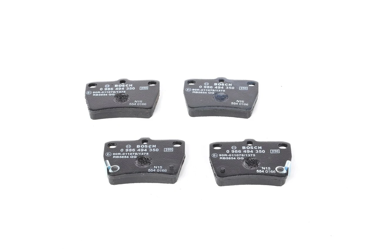 Brake Pad Set, disc brake 0 986 494 350