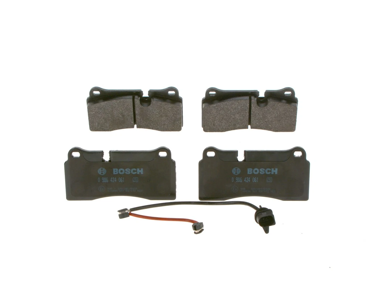 Brake Pad Set, disc brake 0 986 424 061