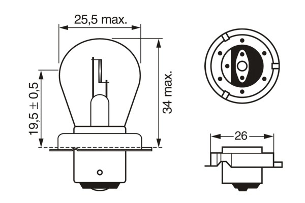 Bulb Pure Light 1 987 302 606