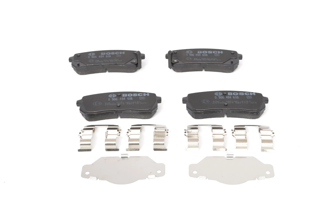 Brake Pad Set, disc brake 0 986 494 608