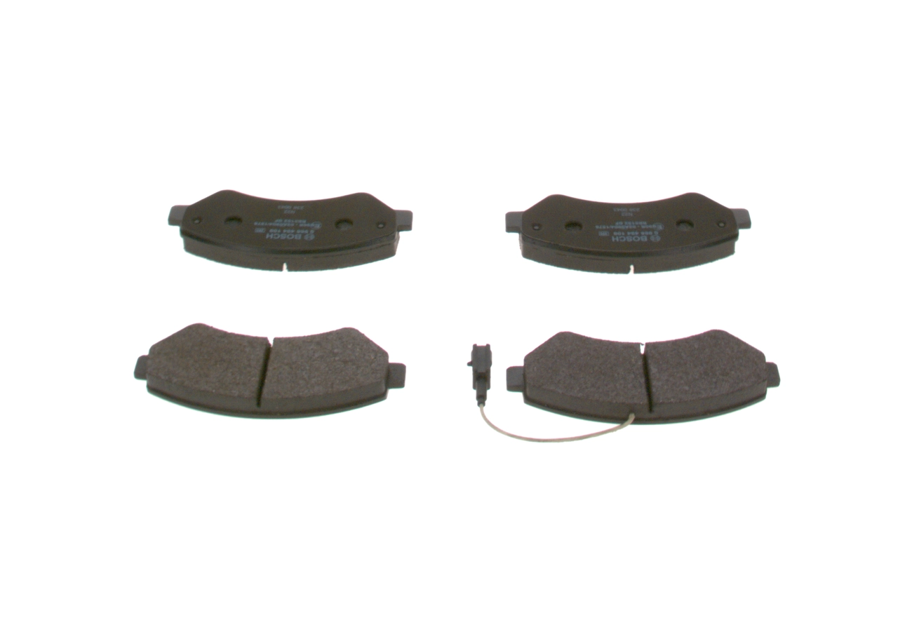 Brake Pad Set, disc brake 0 986 494 109