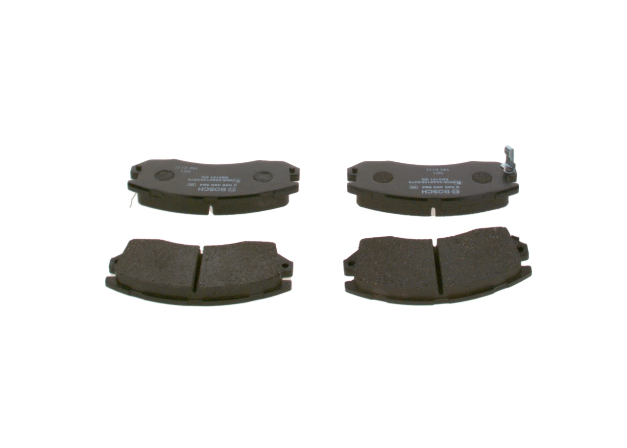 Brake Pad Set, disc brake 0 986 460 984
