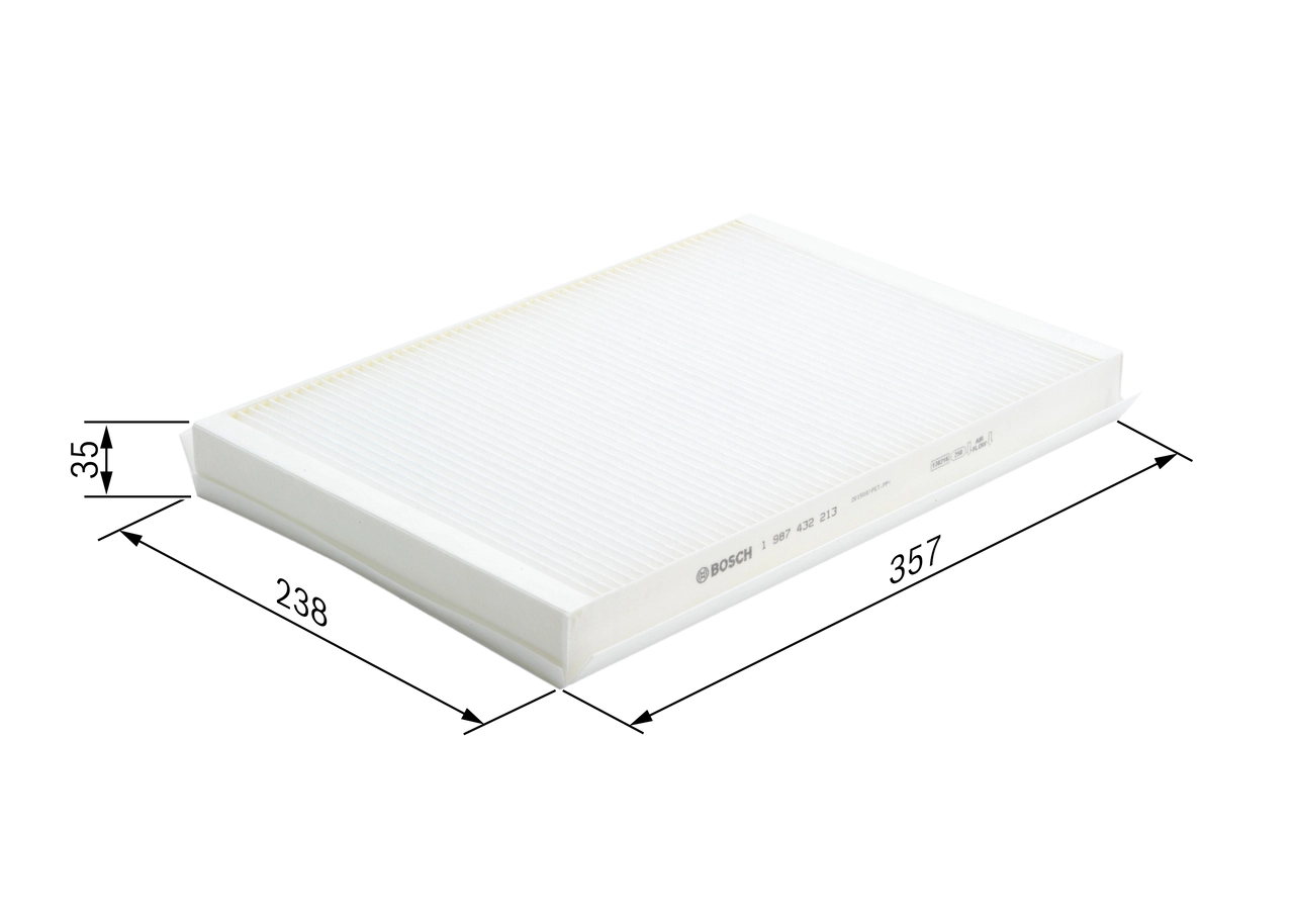 Filter, cabin air 1 987 432 213