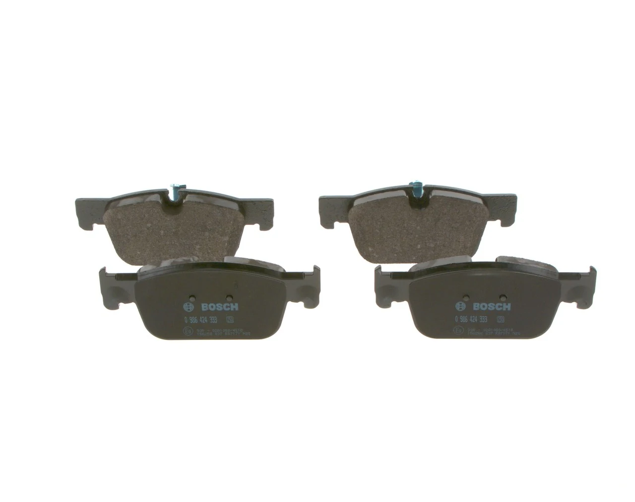 Brake Pad Set, disc brake 0 986 424 333