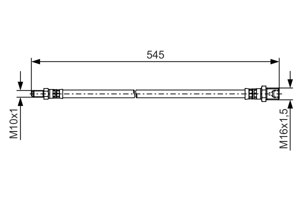 Brake Hose 1 987 481 507