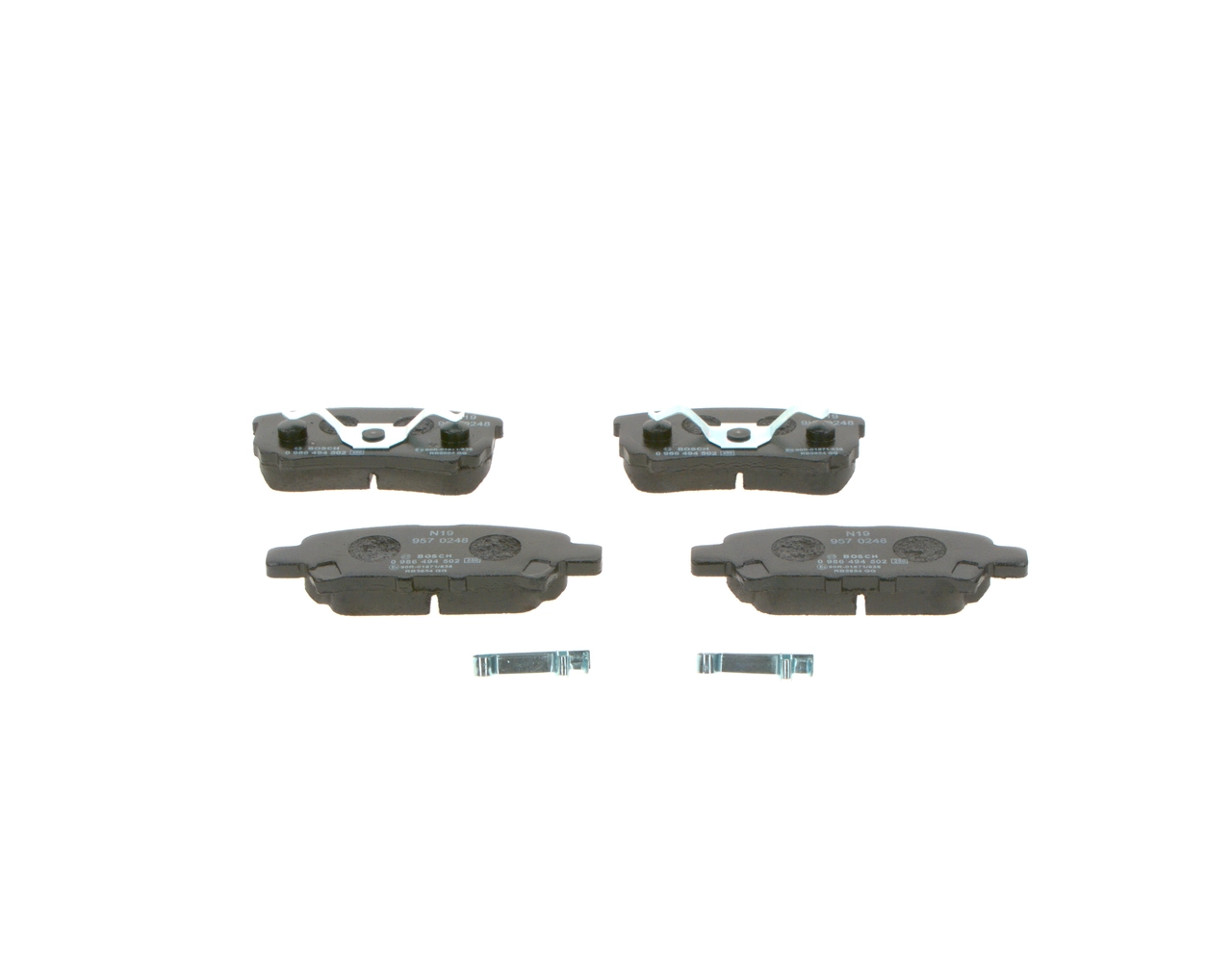 Brake Pad Set, disc brake 0 986 494 502