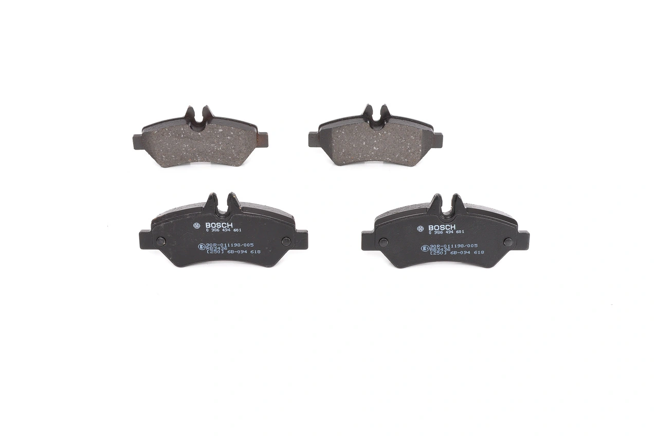 Brake Pad Set, disc brake 0 986 494 601