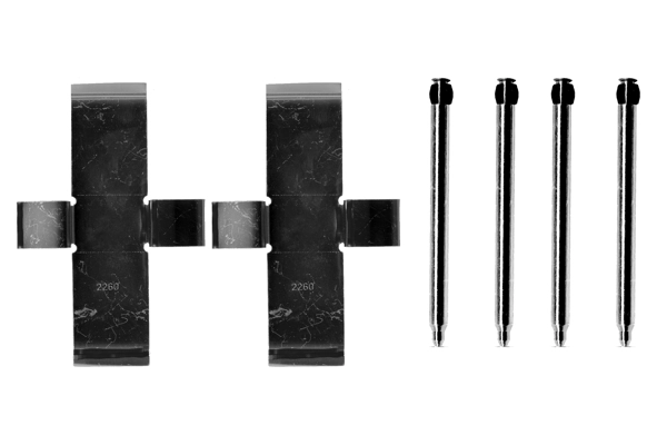 Accessory Kit, disc brake pad 1 987 474 002