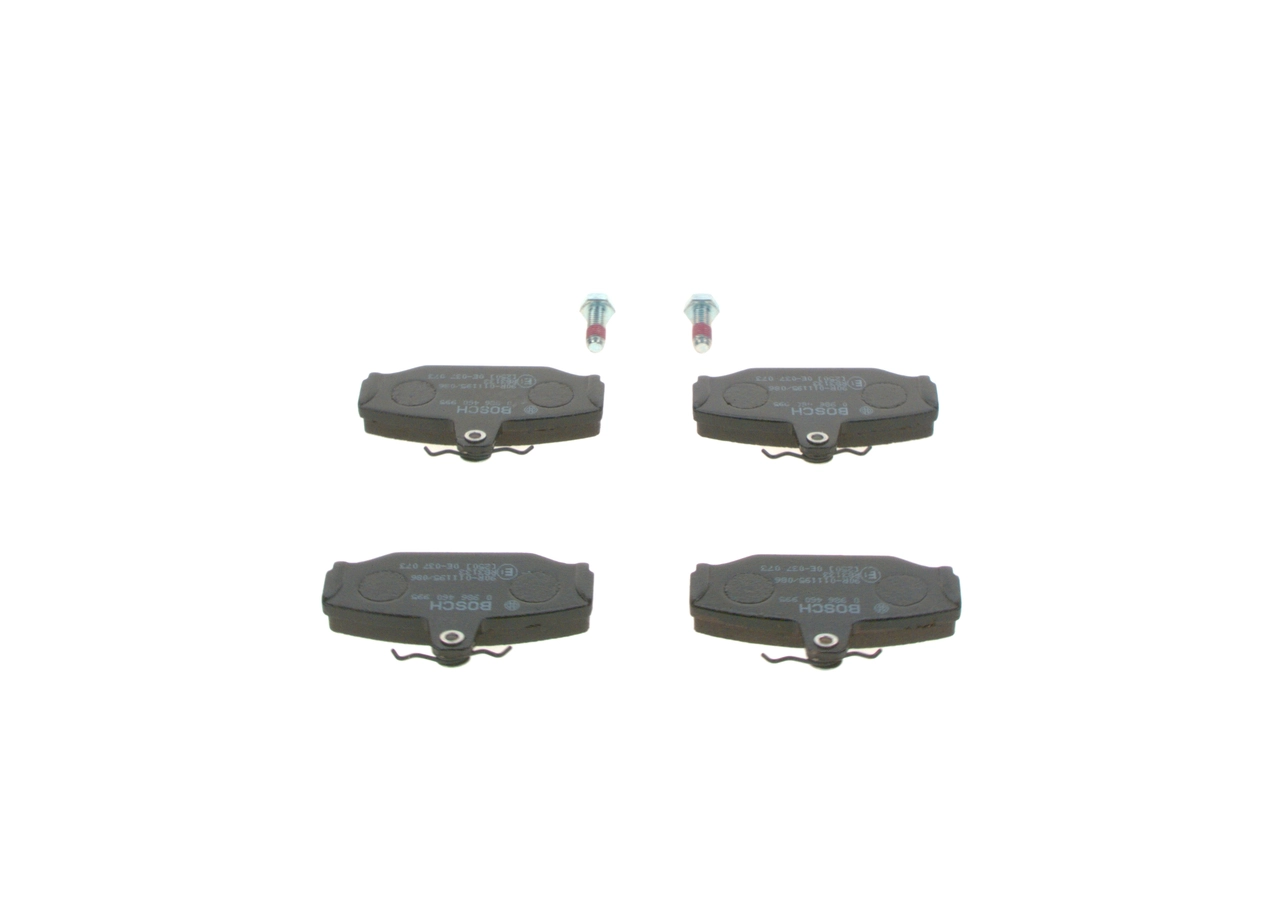 Brake Pad Set, disc brake 0 986 460 995