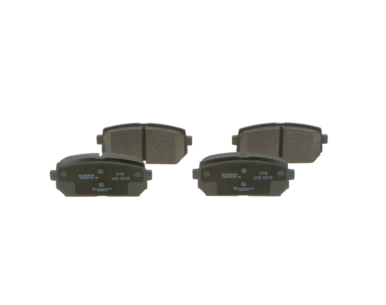 Brake Pad Set, disc brake 0 986 494 400