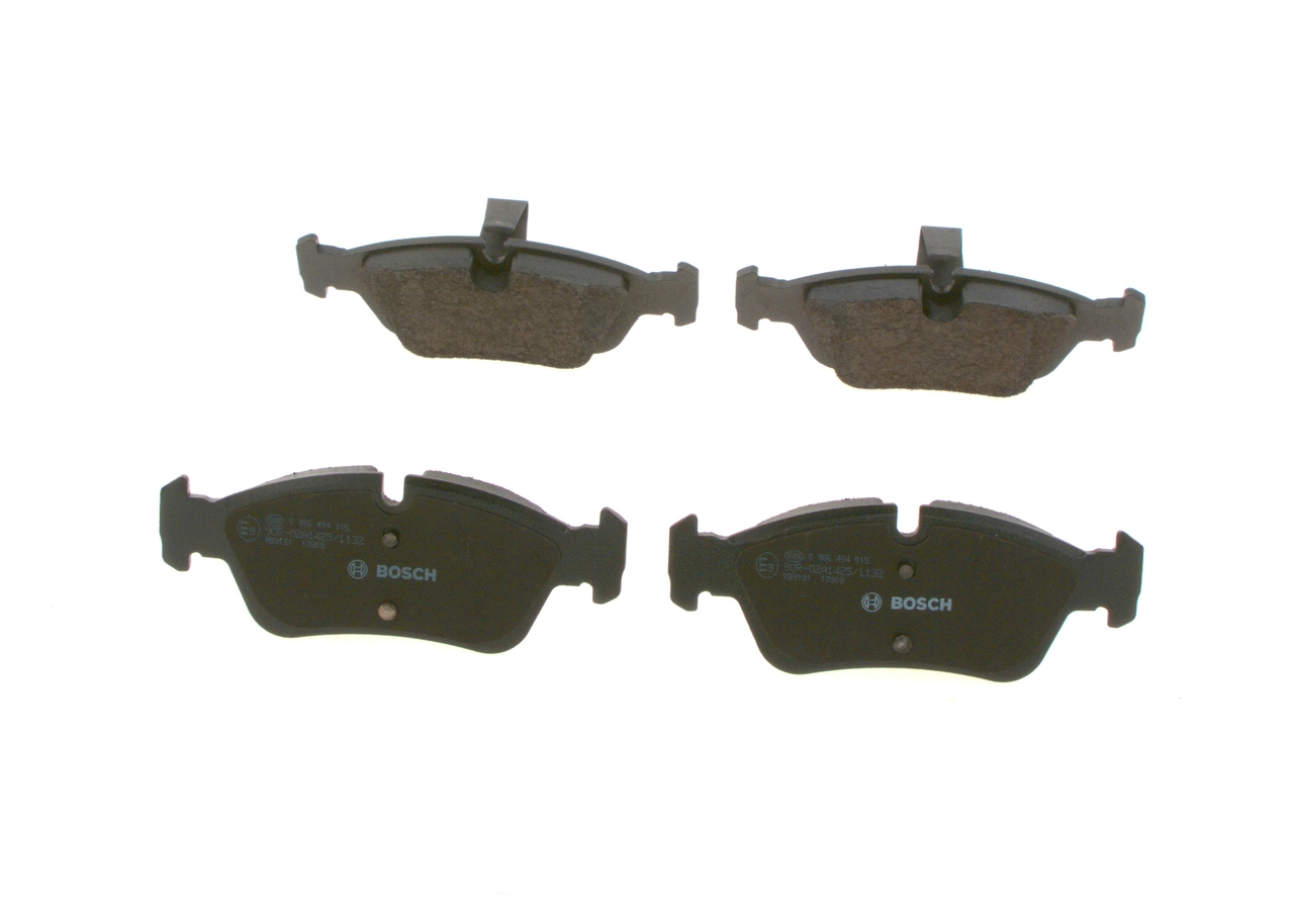 Brake Pad Set, disc brake 0 986 494 015