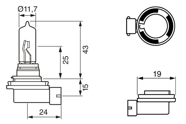 Glühlampe, Fernscheinwerfer Pure Light WS 1 987 302 082