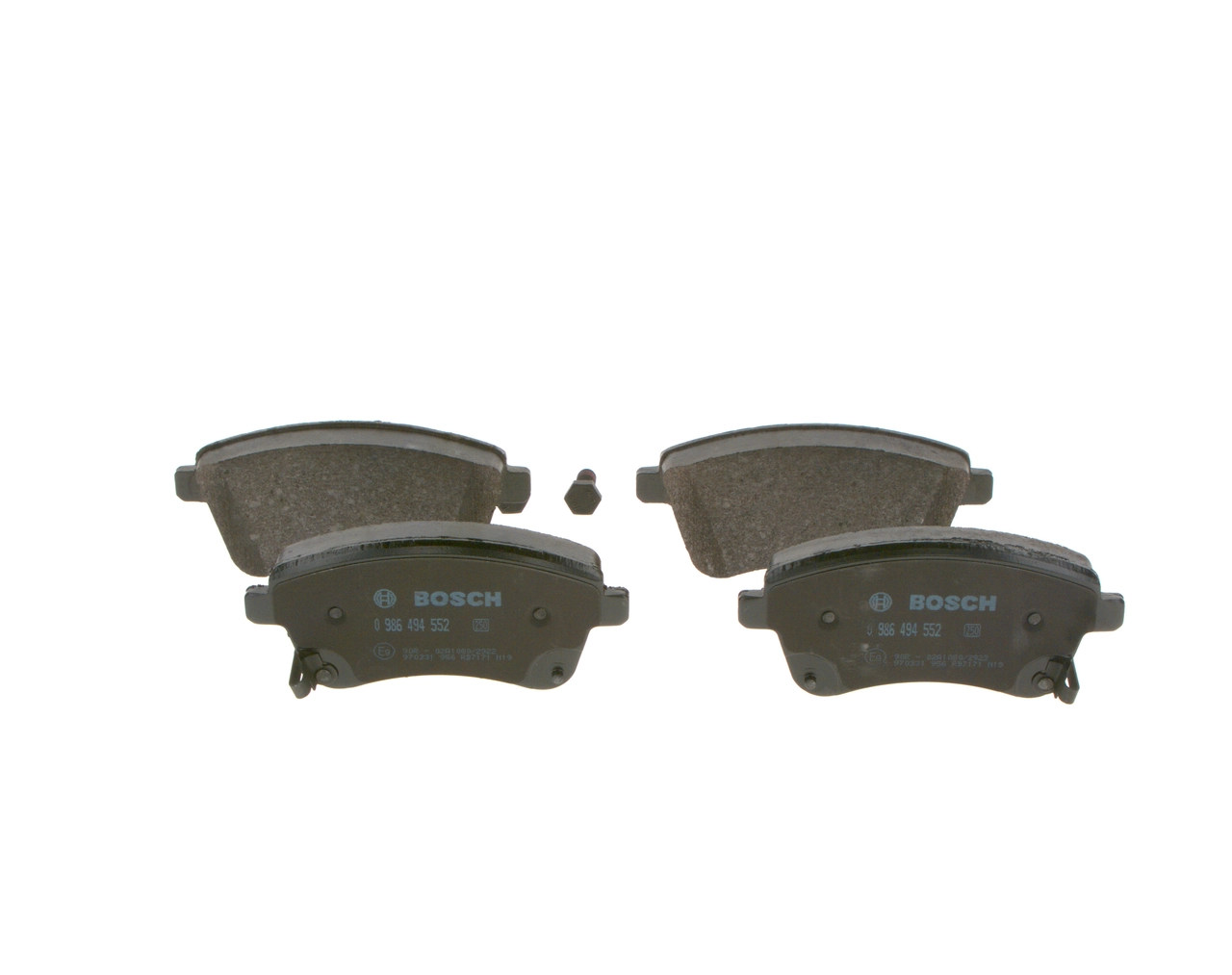 Brake Pad Set, disc brake 0 986 494 552
