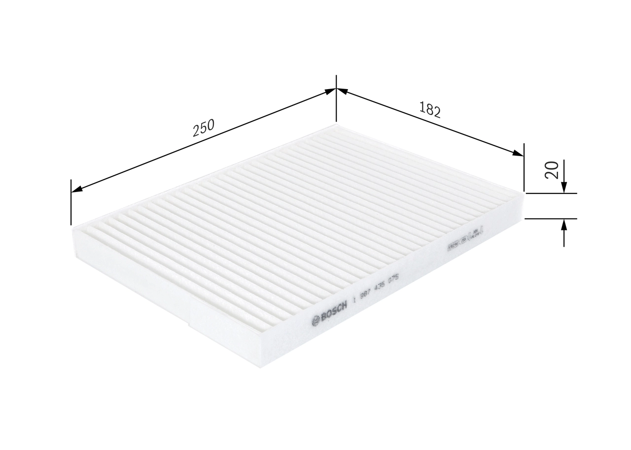 Filter, cabin air 1 987 435 075