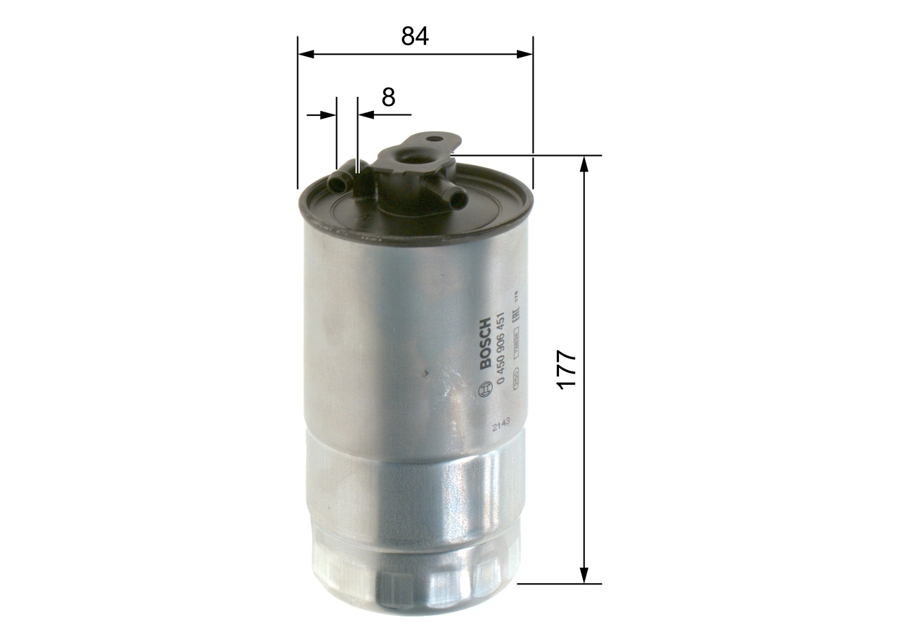 Fuel Filter 0 450 906 451
