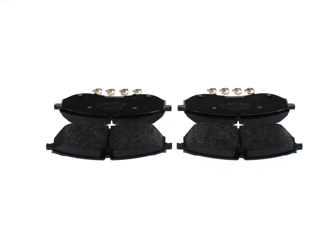 Brake Pad Set, disc brake 0 986 424 931