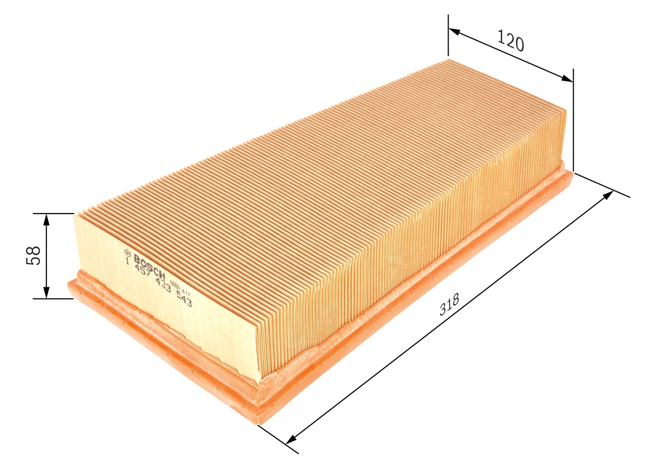 Filtro de aire 1 457 433 543