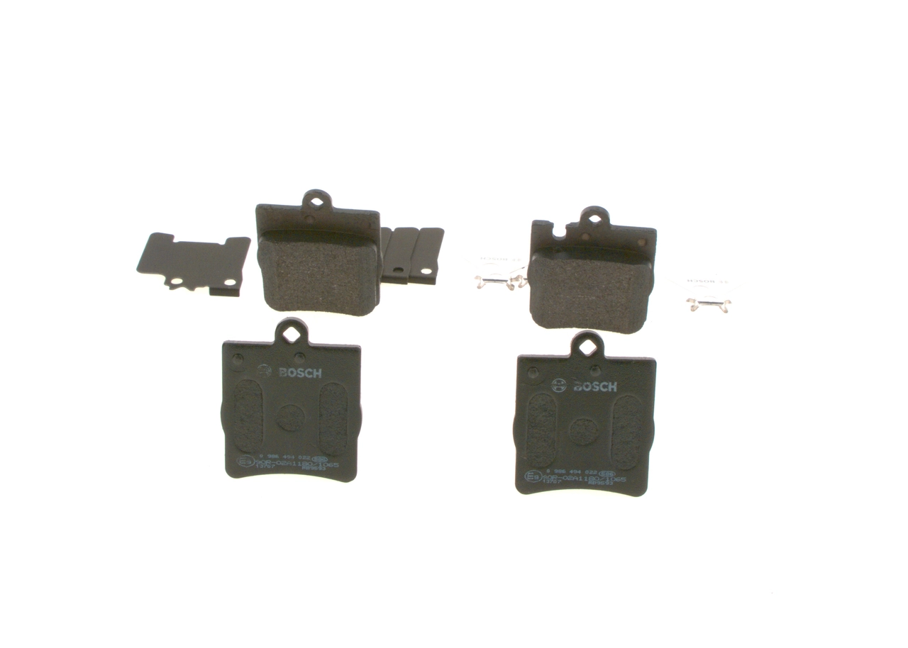 Brake Pad Set, disc brake 0 986 494 022