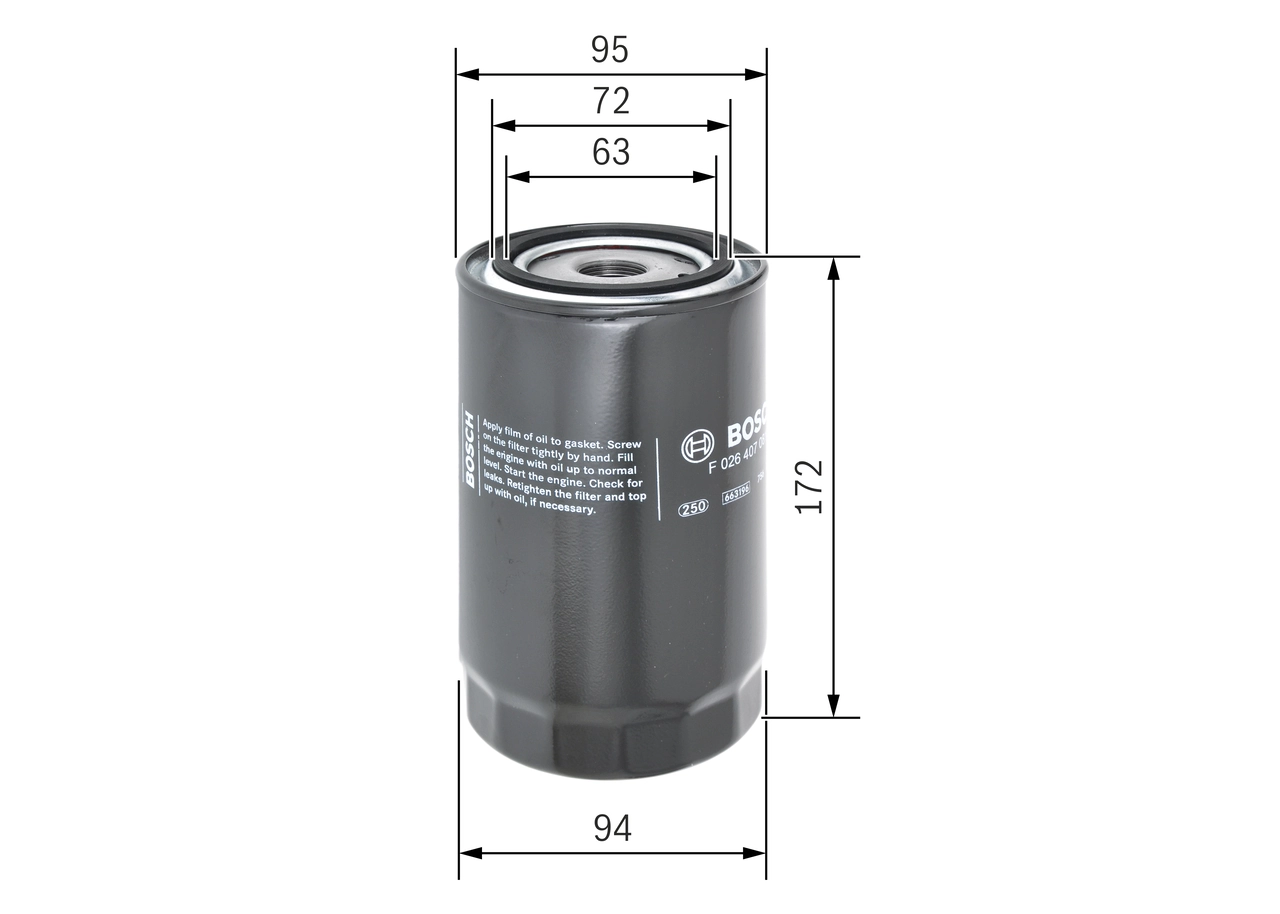 Oil Filter F 026 407 081