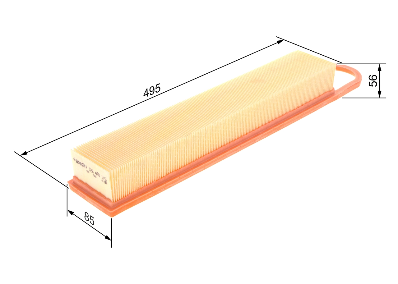 BOSCH F 026 400 115 Air Filter