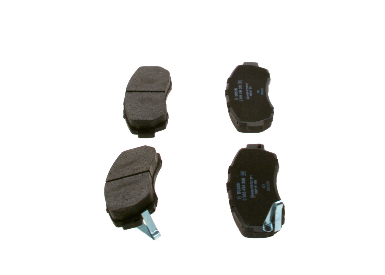 Brake Pad Set, disc brake 0 986 494 308