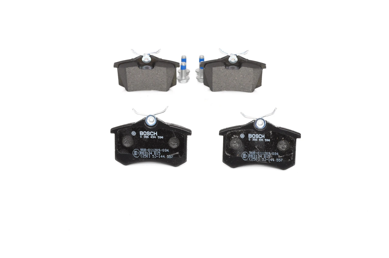 Brake Pad Set, disc brake 0 986 494 596