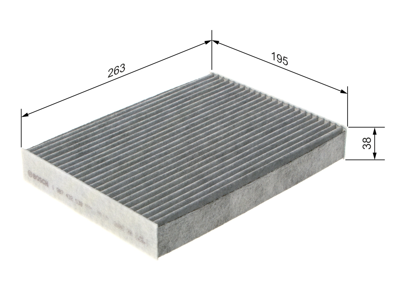 Filter, cabin air 1 987 432 538