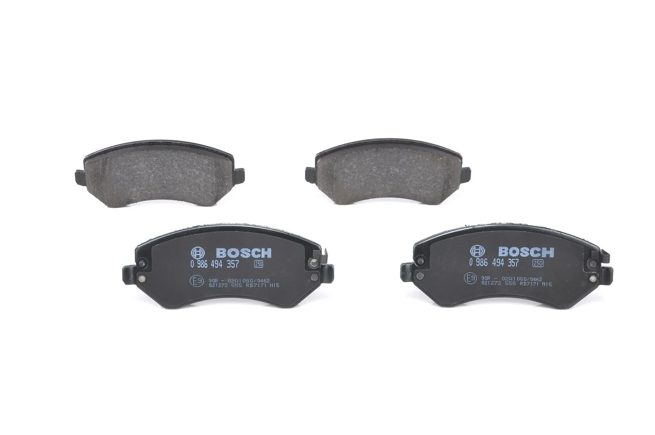Brake Pad Set, disc brake 0 986 494 357