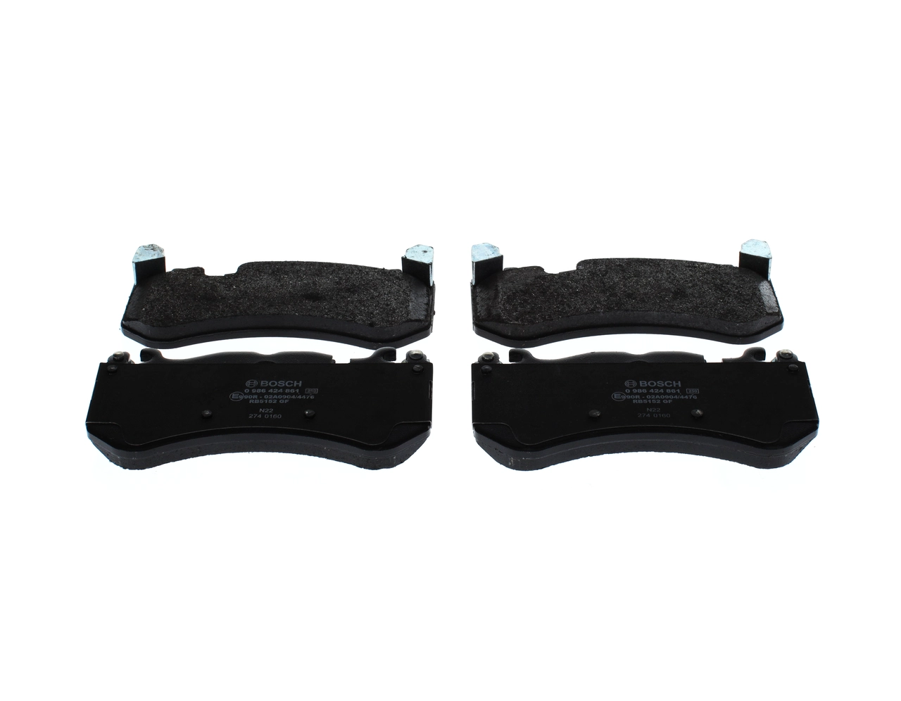 Brake Pad Set, disc brake 0 986 424 861