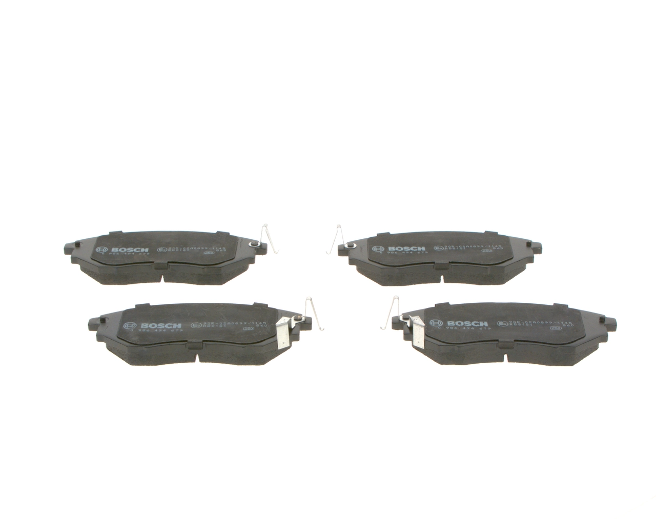 Brake Pad Set, disc brake 0 986 494 679