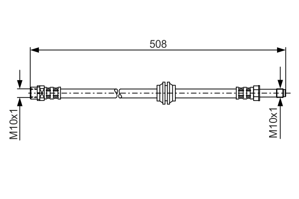 Brake Hose 1 987 481 331