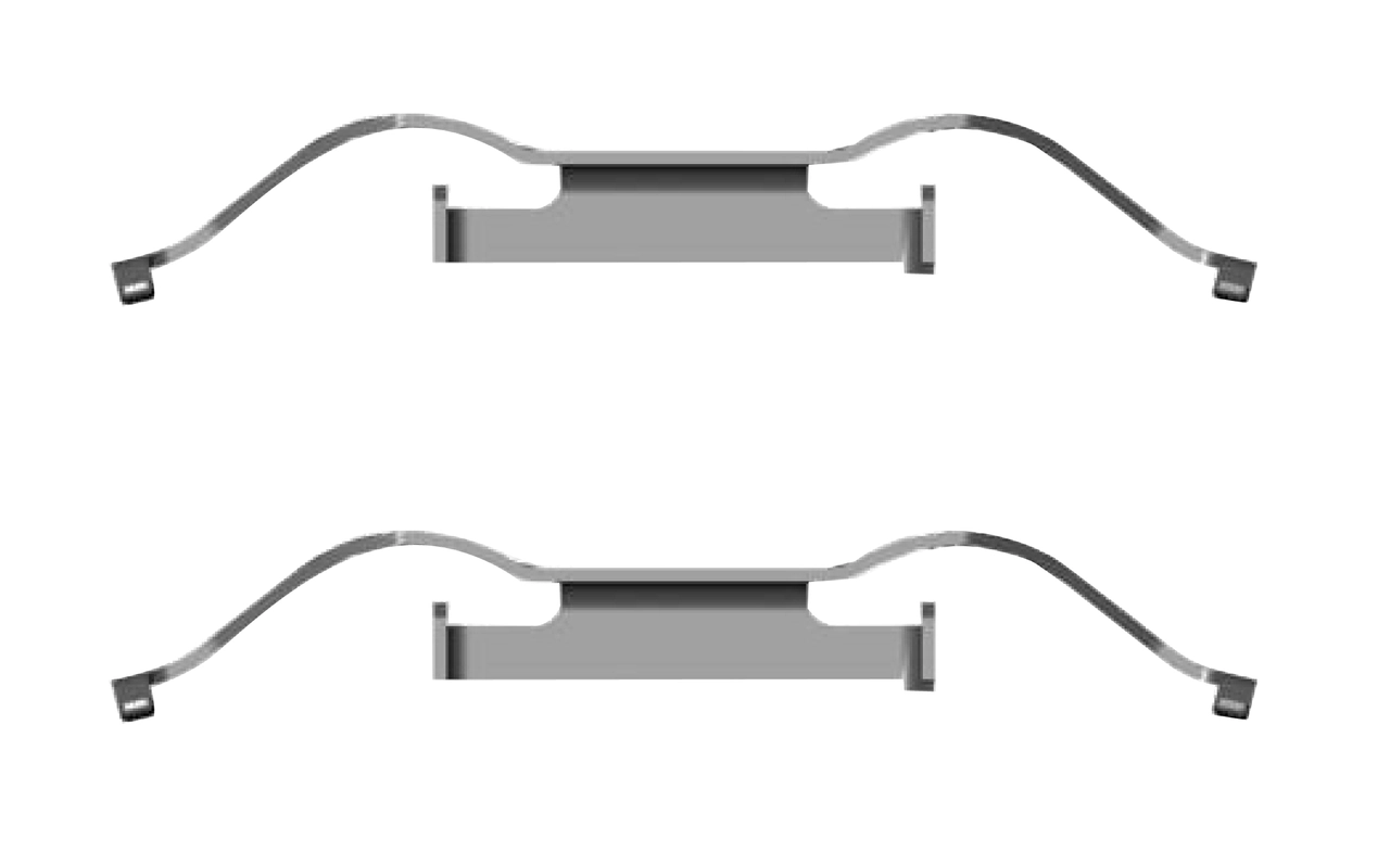 Accessory Kit, disc brake pad 1 987 474 687