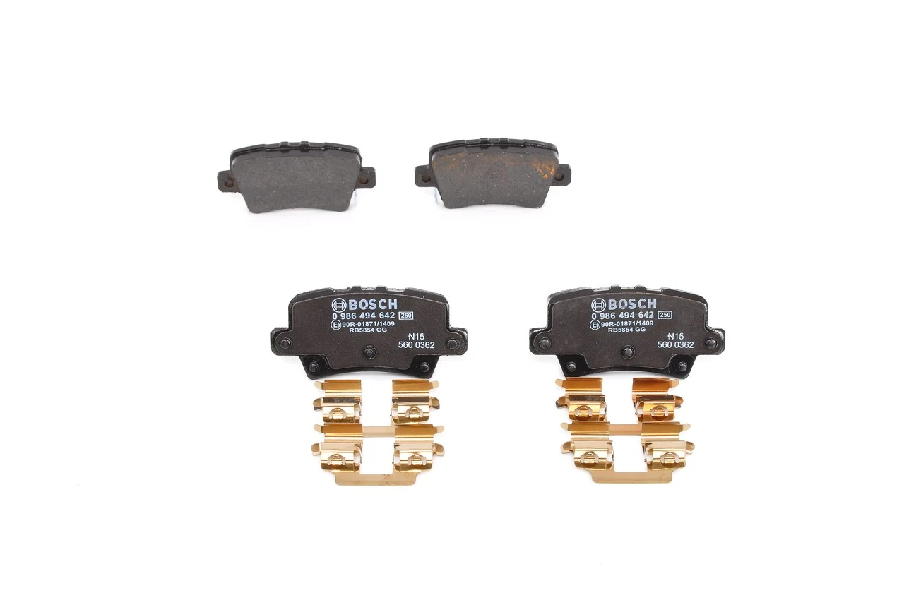 Brake Pad Set, disc brake 0 986 494 642