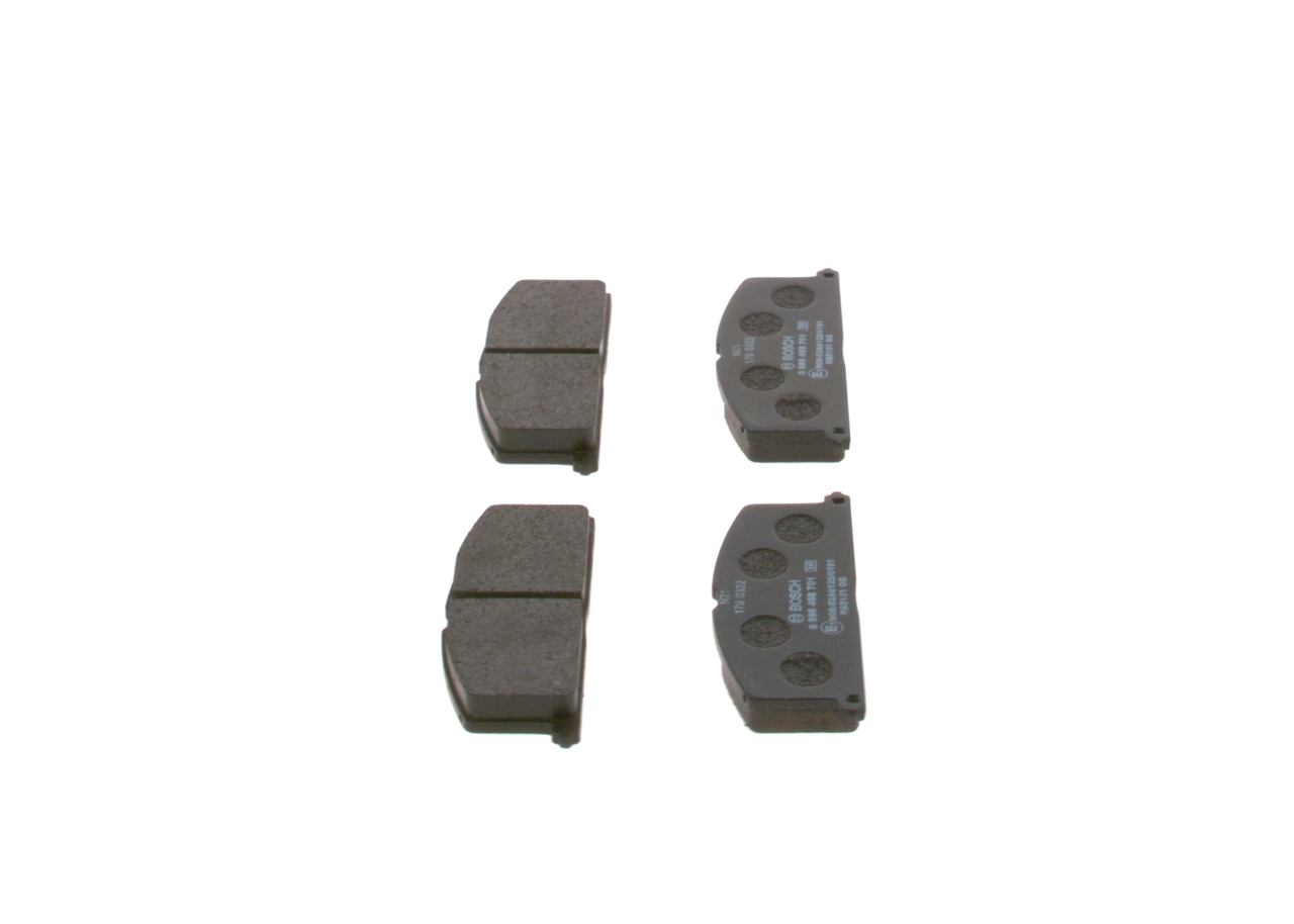 Brake Pad Set, disc brake 0 986 468 701