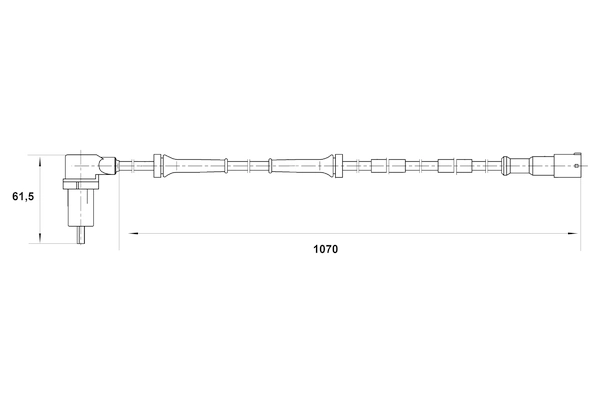 BOSCH 0 265 006 140 Sensor, wheel speed