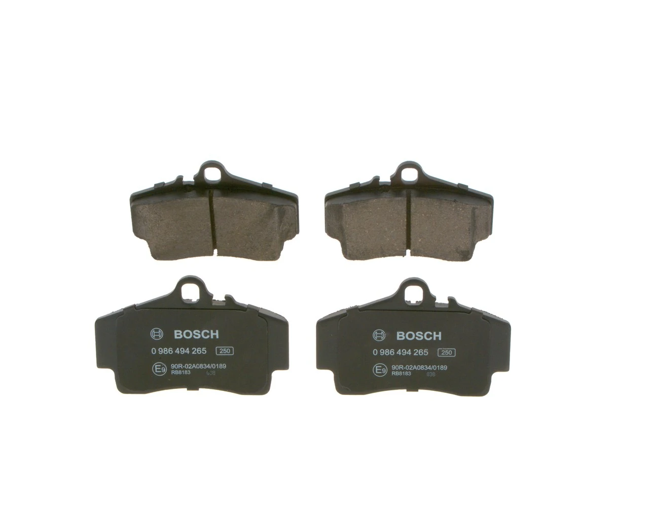 Brake Pad Set, disc brake 0 986 494 265