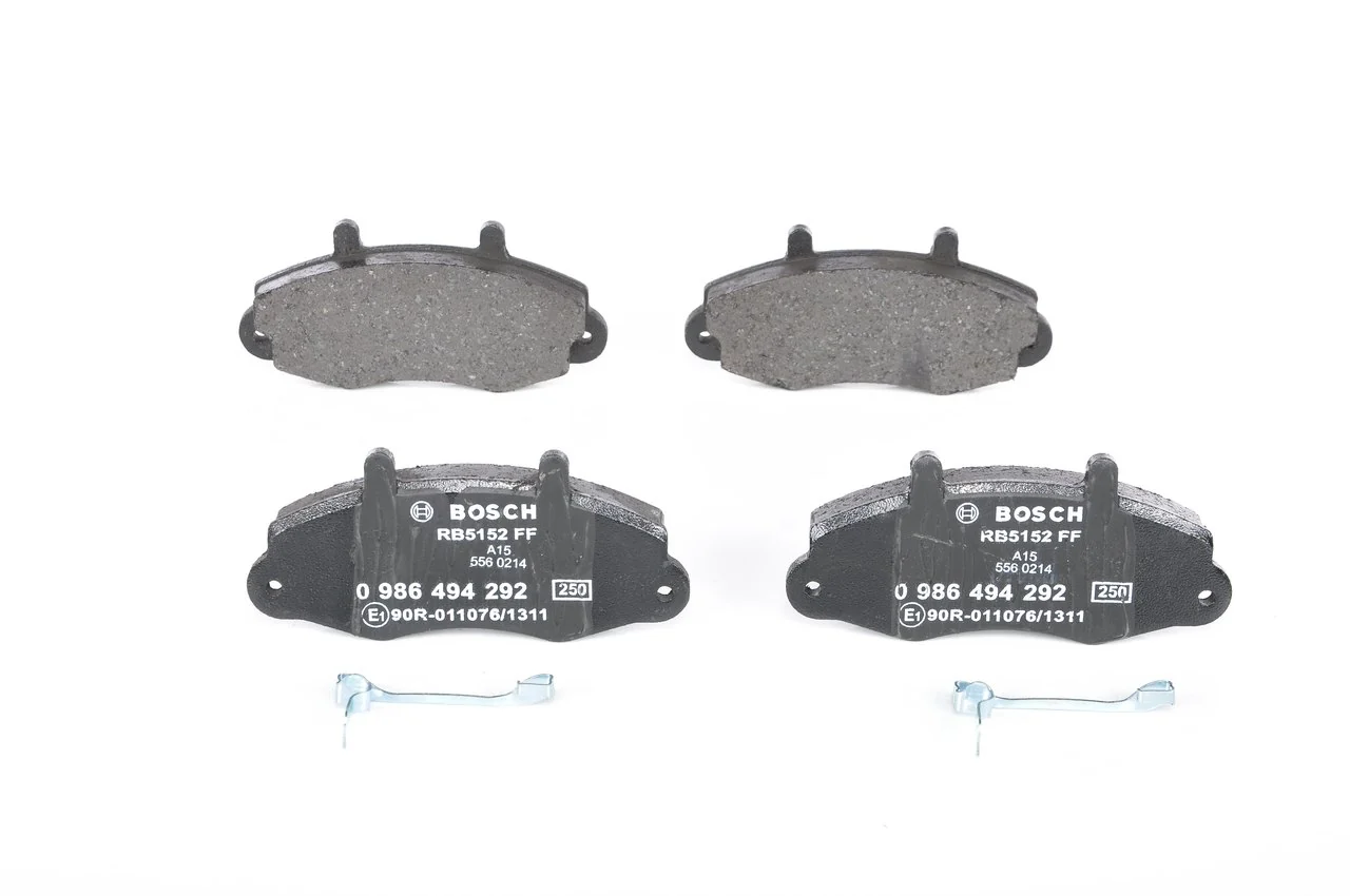 Brake Pad Set, disc brake 0 986 494 292