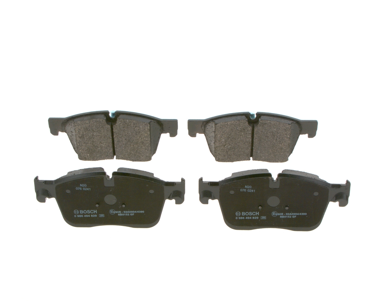 Brake Pad Set, disc brake 0 986 494 829