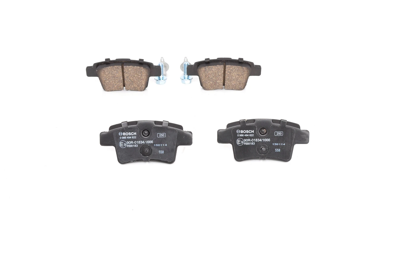Brake Pad Set, disc brake 0 986 494 622