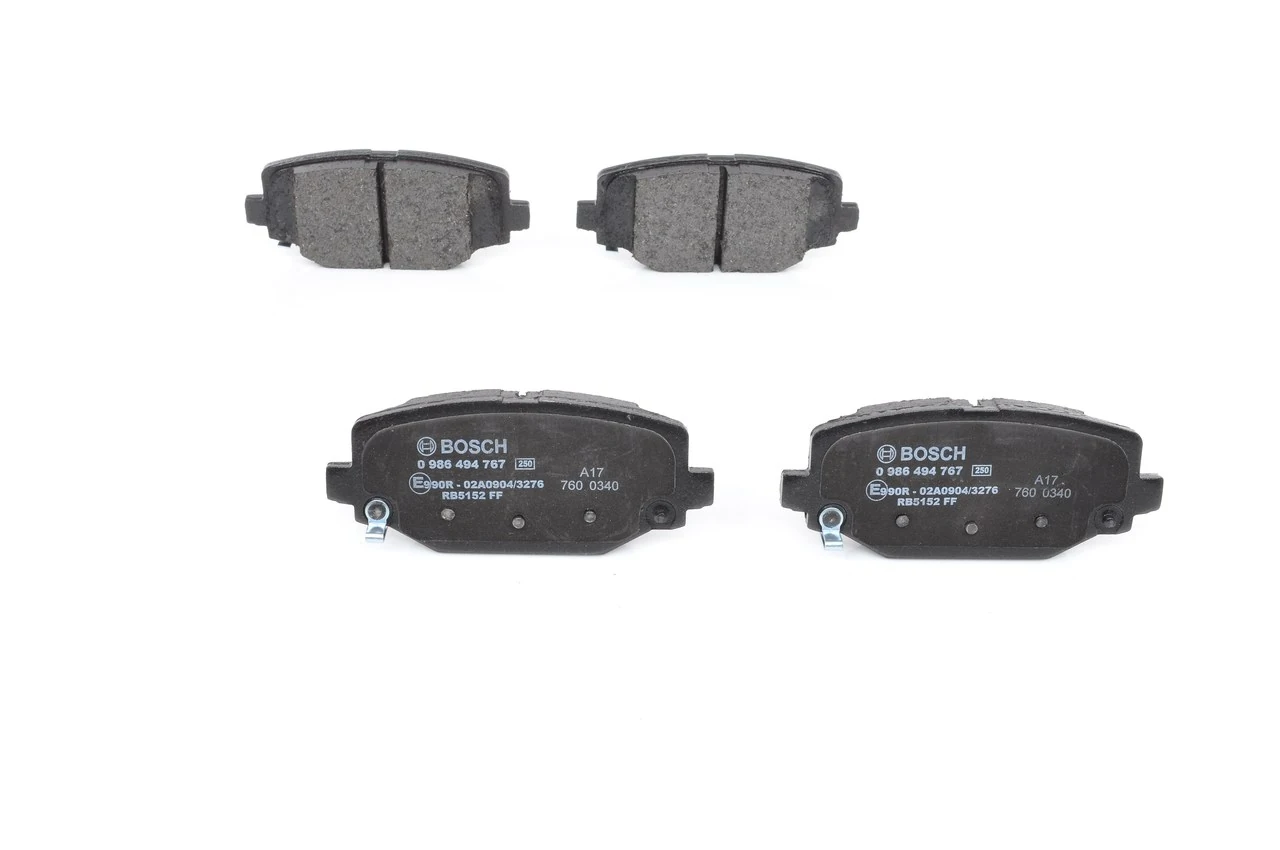 Brake Pad Set, disc brake 0 986 494 767