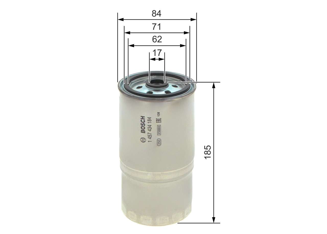Fuel Filter 1 457 434 184