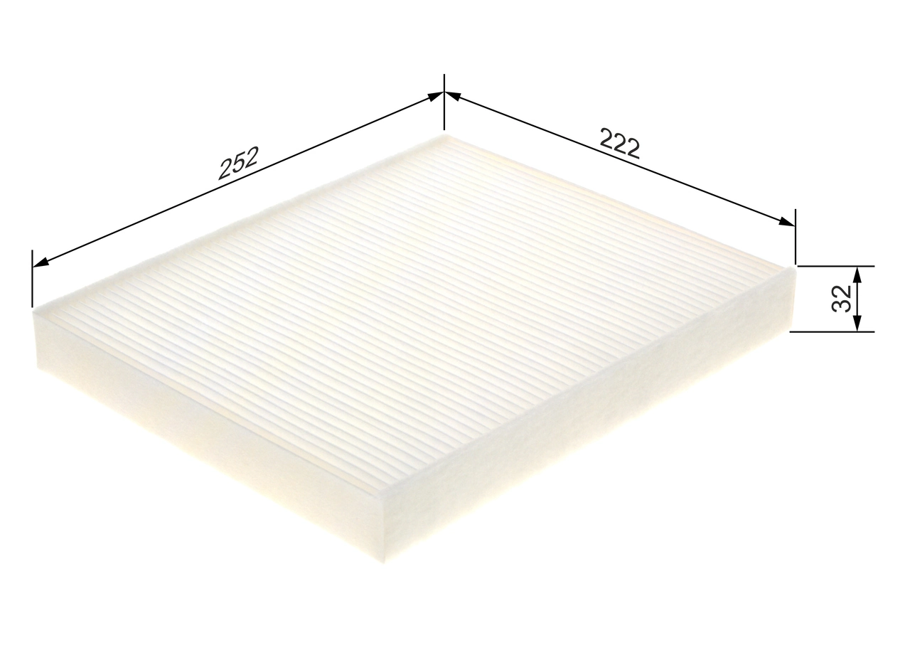 Filter, cabin air 1 987 435 135